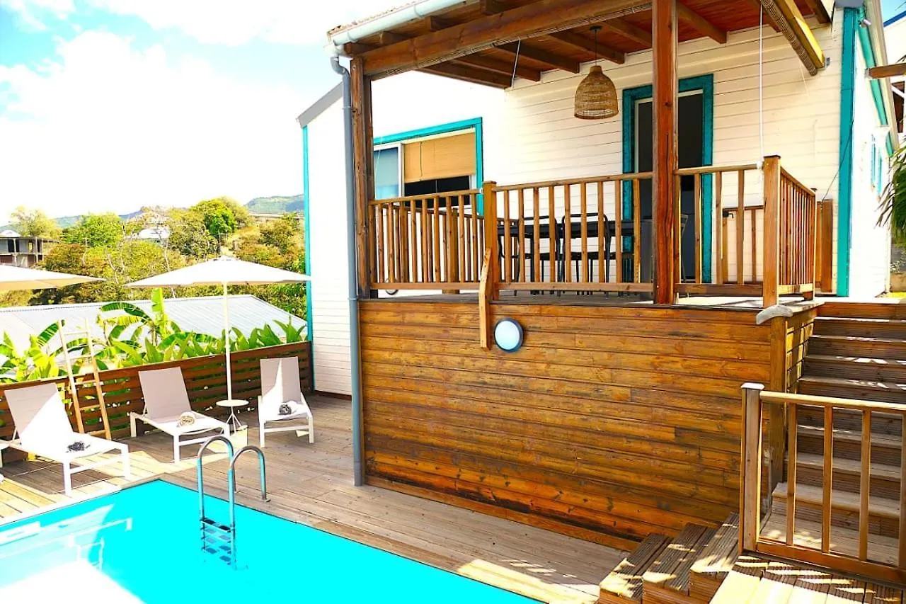 Blue Horizon Villa Vieux-Habitants Tatil Evi